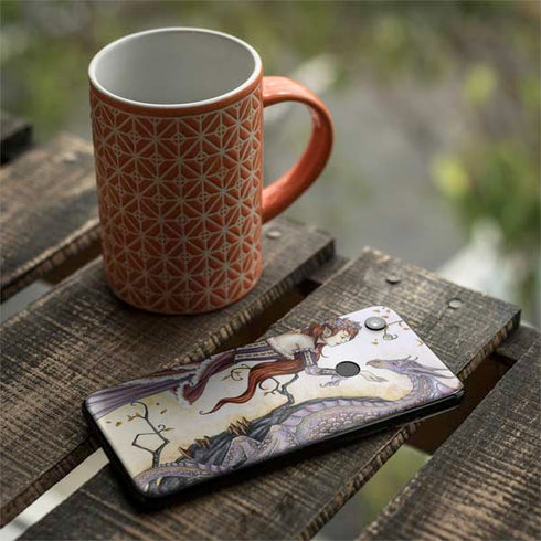 Amy Brown Dragon Charmer Fairy Google Pixel 3a Skin